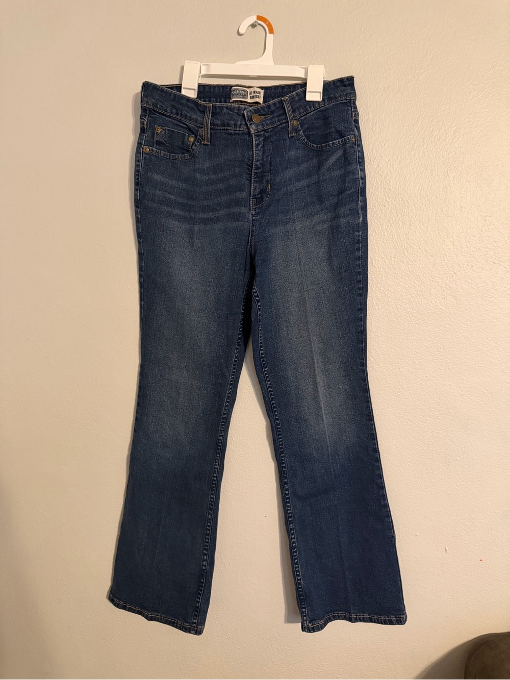 Levi Strauss Signature Bootcut Jeans Size 10 Short Misses 10S 29" Inseam